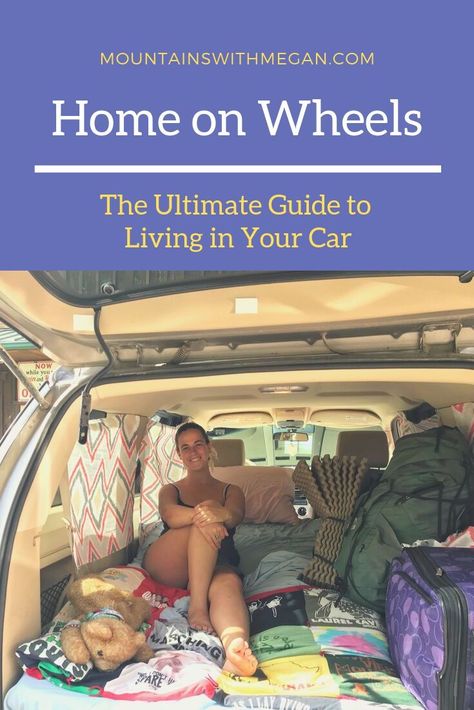 Tips On How To Find Free Tenting Within The Us & Canada Living Out Of Your Car, Suv Living, Living In Your Car, Live In Your Car, Car Camping Organization, Sleep In Car, Sleeping In Your Car, Kangoo Camper, Living In Car