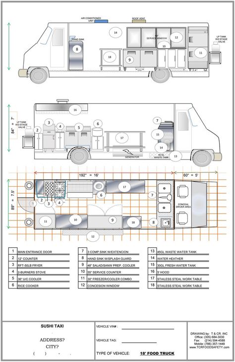 Food Truck Layout Design, Food Truck Design Interior, Food Truck Interior, Food Truck Business Plan, Foodtrucks Ideas, Food Vans, Food Truck Menu, Food Truck For Sale, Food Van