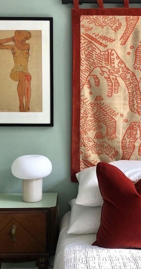 Colorful Spanish Interior Design, Studio Ashby, Electric Orange, David Attenborough, Feel Safe, Oak Veneer, Interior Inspo, My New Room, Guest Bedroom