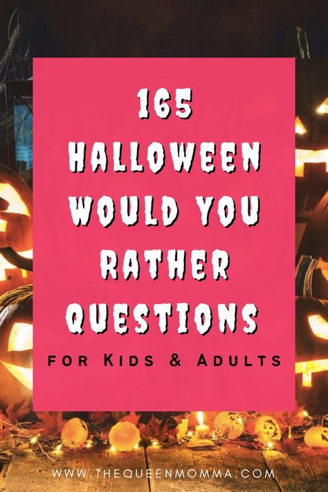 Halloween Games This Or That Halloween Questions, Would You Rather Questions Fall, Halloween This Or That Questions, Halloween Questions, Would You Rather Game, Questions For Kids, Rather Questions, Pe Lessons, Would You Rather Questions