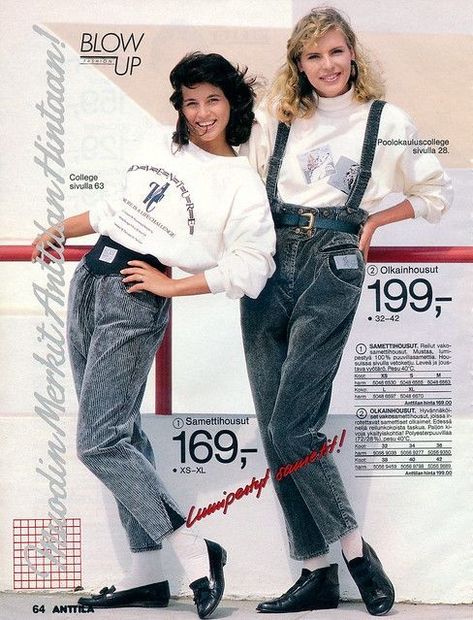 1987 Fashion, Suspenders Fashion, Early 90s Fashion, 80s Fashion Outfits, 1980s Fashion Women, 1980s Fashion Trends, 1980’s Fashion, 80s Outfits, 80s Fashion Trends