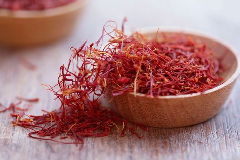 Proper storage is essential for expensive saffron. Saffron threads may be re-used. Find out how. Bistro Sauce Recipe, Cornbread Recipe Pioneer Woman, Saffron Health Benefits, Saffron Recipes, Aphrodisiac Foods, Risotto Dishes, Saffron Threads, Rice Side, Rice Side Dishes