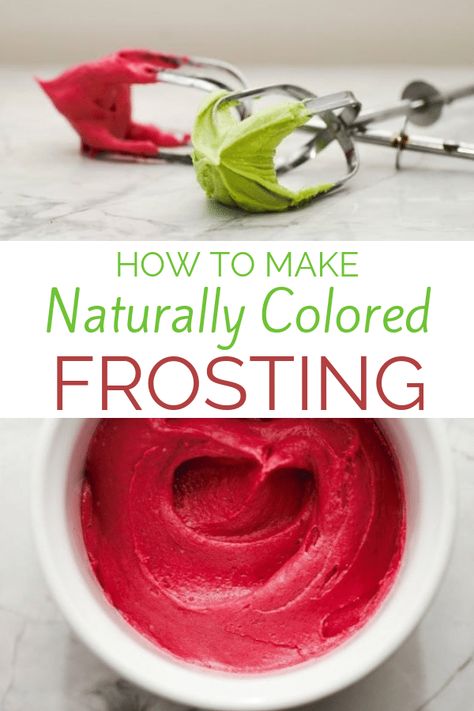 How To Make Natural Food Dye, How To Make Dye Free Icing, Natural Red Food Coloring Frosting, Natural Red Dye Food, How To Color Frosting Without Dye, Dye Free Food Coloring, Diy Red Food Coloring, Natural Red Food Dye, Dye Free Frosting