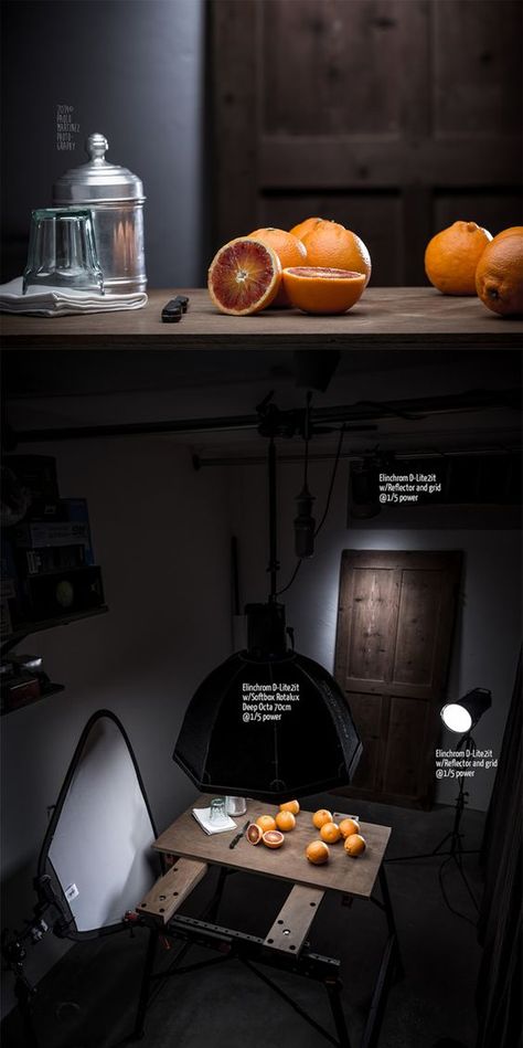 Photography Lighting Techniques, Studio Lighting Setups, Food Photography Lighting, Photography Studio Setup, Photography Lighting Setup, Food Photography Tutorial, Light Setup, Photo Techniques, Fotografi Digital