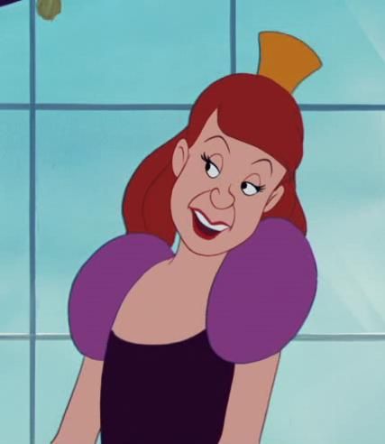 List Of Disney Characters, Anastasia Tremaine, Anastasia Disney, Disney Anastasia, Cinderella Characters, Cinderella Aesthetic, Lady Tremaine, Animated Women, Cinderella 1950