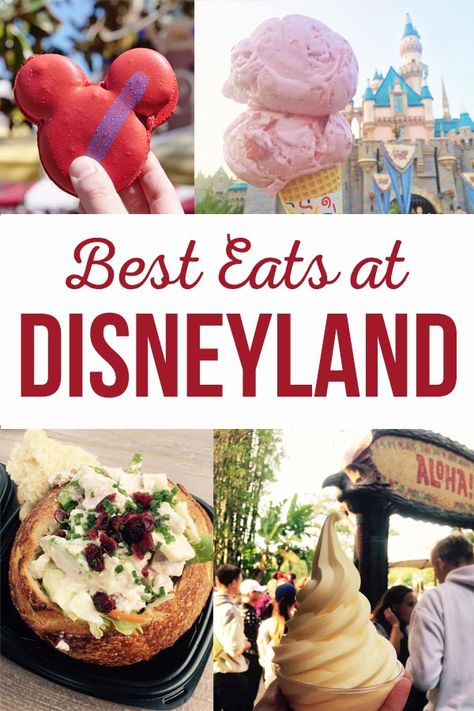 Disneyland Food Bucket List, Disneyland Honeymoon, Magic Kingdom Food, Best Disneyland Food, Disneyland Vacation Planning, Disneyland Guide, Disneyland Holidays, Disneyland Planning, Los Angeles Food