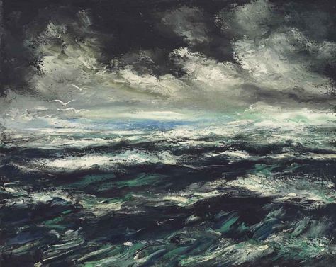 Maurice de Vlaminck (1876-1958)  Marine Maurice De Vlaminck, Andre Derain, André Derain, Disaster Movie, Movie Hacks, Fauvism, Modern Artists, Greatest Adventure, Seascape Paintings