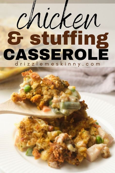 Stove Top Stuffing Chicken Casserole, Dinner Ideas For Christmas, Dinner Ideas List, Healthy Dinner Aesthetic, Healthy Dinner Meal Prep, Weight Watchers Casserole, Chicken Stuffing Casserole, Chicken And Stuffing, Low Fat Chicken