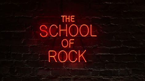 School Of Rock Aesthetic, Richard Linklater, Dolphin Tale, Rock Aesthetic, School Of Rock, Night At The Museum, Blu Ray Movies, Theatre Poster, Title Card