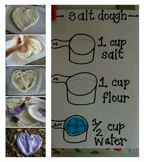 Salt Dough Handprints, Perlengkapan Bayi Diy, Babysitting Activities, Babysitting Ideas, Babysitting Crafts, Imagination Tree, Footprint Crafts, Baby Art Projects, Daycare Crafts