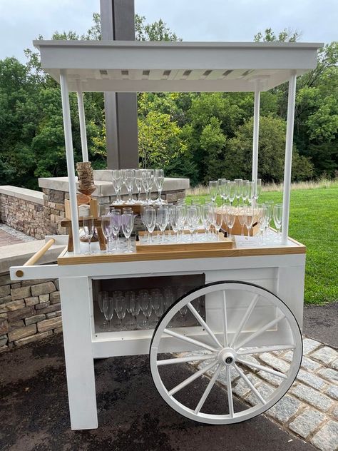 Mobile Bar Cart, Nyc Metro, Sweet Carts, Service Area, Drink Cart, Food Cart Design, Candy Cart, Food Cart, Mobile Bar