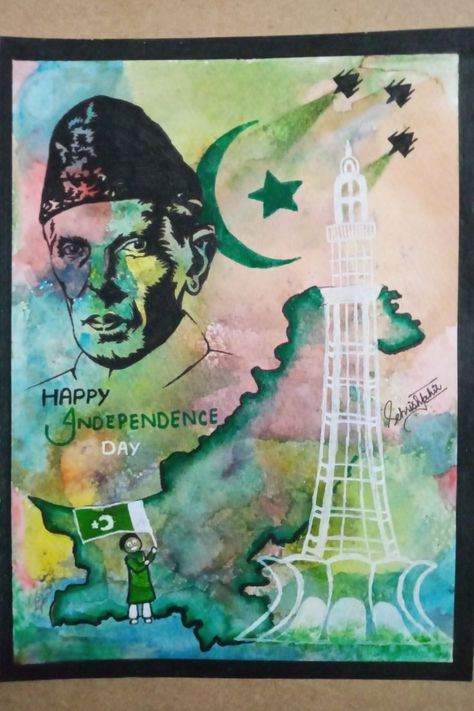 Poster on independence day of Pakistan Poster On Independence Day, Independence Day Of Pakistan, August Wallpaper, Pakistan Art, Independence Day Poster, Pakistan Day, Pakistan Independence, Pakistan Independence Day, Independance Day