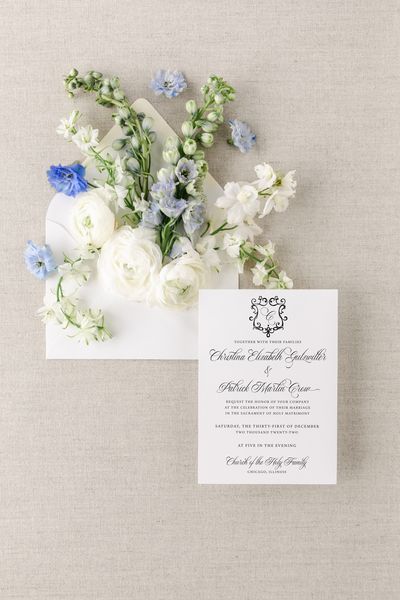 Classic Wedding Invitation Southern Luxury, Traditional Font, Blue Bridal Shower Invitations, Classic Weddings, Classic Invitation, Blue Bridal Shower, Wedding Crest, Event Template, Elegant Bridal Shower