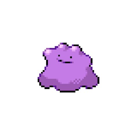 The ditto as ditto ditto   Ditto Ditto Pokemon, Pokemon Ditto, At Night, Pixel Art, Evolution, Pokemon, On Twitter, Purple, Twitter