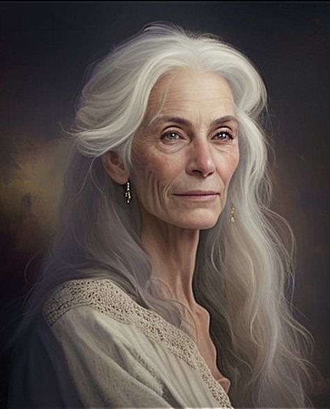 Old Witch Fantasy Art, Old Woman Concept Art, Modern Queen Aesthetic, Elderly Woman Character Design, Grandma Character Art, Old Lady Character Art, Old Woman Character Art, Dnd Old Lady, Old Elf Woman