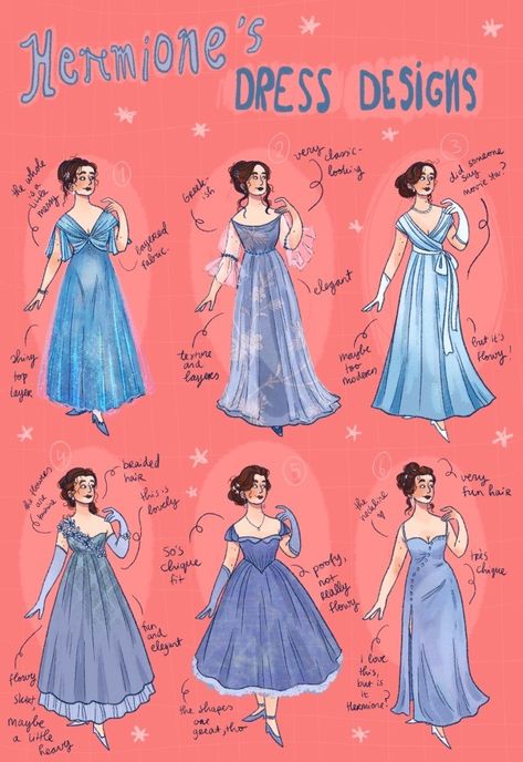 Hermione Yule Ball, Witch Tumblr, Hermione Dress, Hermione Granger Fanart, Yule Ball Dress, Hp Fanart, Periwinkle Dress, Theme Wallpaper, Yule Ball