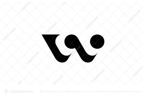 W Font Design, W Letter Design, Logo Musik, W Typography, Vv Logo, W Letter Logo, W Logo Design, V Letter Logo, Logo Sketch Design