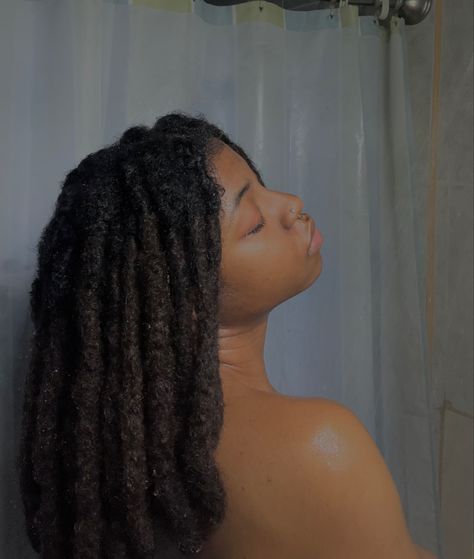 Black Locs Aesthetic, Locs With 4c Hair, Big Locs Black Women, Thick Loc Styles For Women, Big Locs, Thick Locs On Black Women, Thick Locs, Short Hair Twist Styles, Hair Like Wool