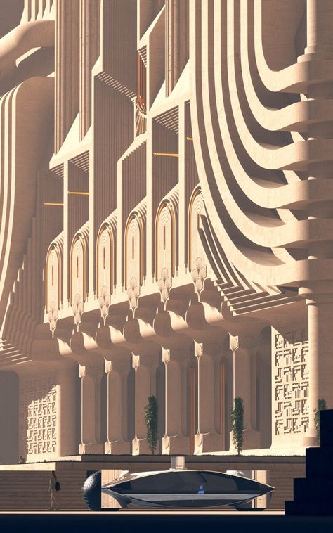 ArtStation - Metropolis Art Deco Artwork, Station Service, Paintings And Drawings, Interesting Buildings, Art Deco Architecture, Futuristic Art, Futuristic City, Fantasy Art Landscapes, Cinematic Photography