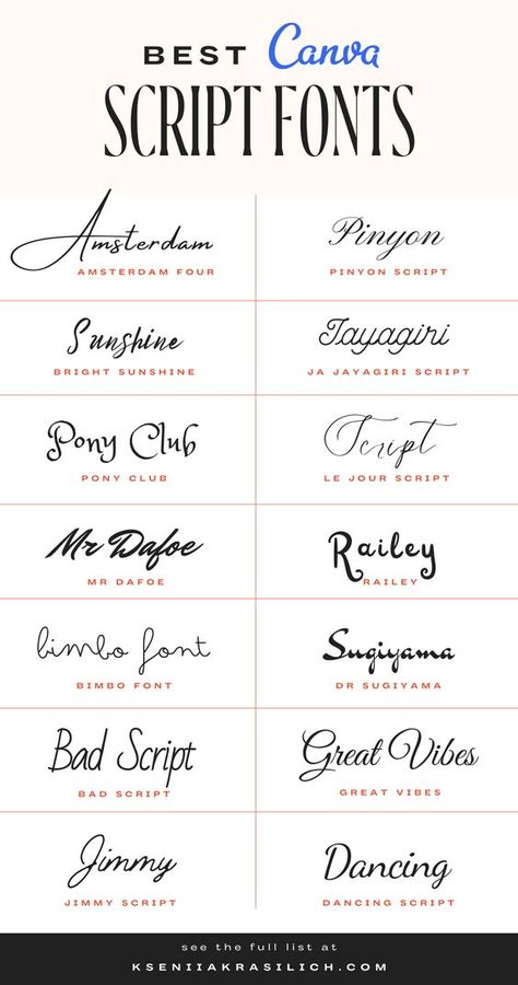 Free Canva Cursive Script Fonts for Designing Winning Projects Writing fonts Font fonts #font #fonts #writingfonts 13.123 Coquette Fonts Canva, Fonts Numbers, Fancy Fonts Alphabet, Best Cursive Fonts, Numbers Tattoo, Free Cursive Fonts, Typographie Logo, Monoline Font, Fonts Canva