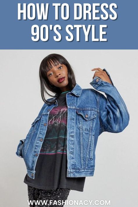 How to Dress 90s Style Dress Like 90s Style, Nineties Fashion The 90s Outfit, Women 90s Outfits, 1999 Fashion Trends, 90 Outfits Ideas 90s Fashion Women, 90 Fashion Outfits The 90s, Simple 90s Outfit, 90s Fashion Inspo Outfit, Easy 90s Outfit