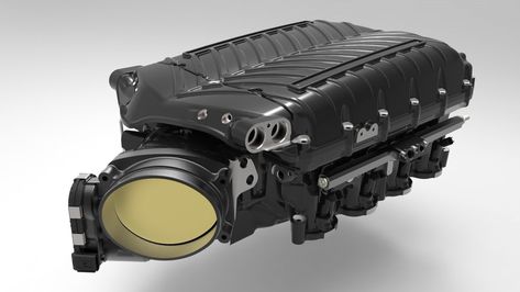 Whipple’s New 3.8-Liter Supercharger Is Like Steroids for Your Coyote, Hellcat, or LT V8 - The Drive Whipple Supercharger, Computational Fluid Dynamics, Srt Demon, Fluid Dynamics, Challenger Srt, Dodge Challenger Srt, Srt Hellcat, Corvette Z06, Camaro Zl1