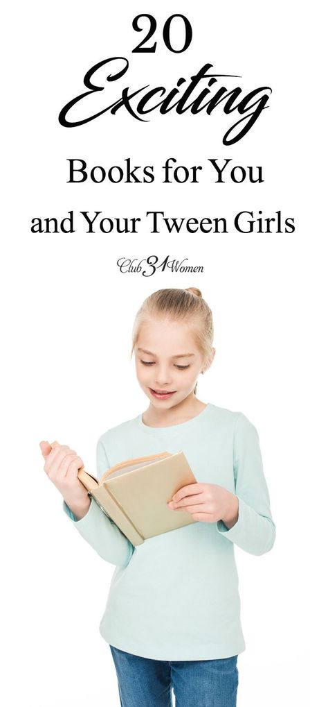 Does your tween girl need more books to read? Because we have an exciting list of books that stand out above the rest that mom and daughter will enjoy! via @Club31Women Books To Read With Your Daughter, Mother Daughter Book Club, List Of Books, Raising Girls, Intentional Parenting, Books For Moms, Teen Daughters, Mom And Daughter, Christian Parenting