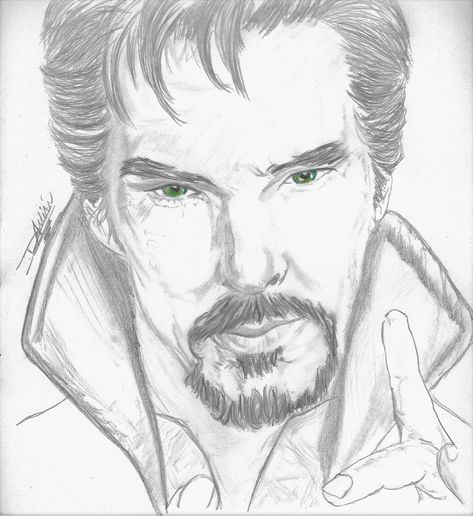 Dr Strange  Los Vengadores  Marvel Mcu Dr Strange Sketch, Dr Strange Drawing, Marvel Characters Drawings, Marvel Art Drawings, Avengers Drawings, Marvel Paintings, Avengers Coloring, Drawing Superheroes, Superhero Coloring