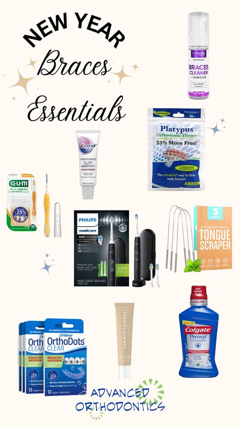 Top Braces Essentials Braces Essentials, Braces Tips, Getting Braces, Tooth Decay Remedies, Health Aesthetic, Brace Face, Braces Colors, Dental Braces, Teeth Braces