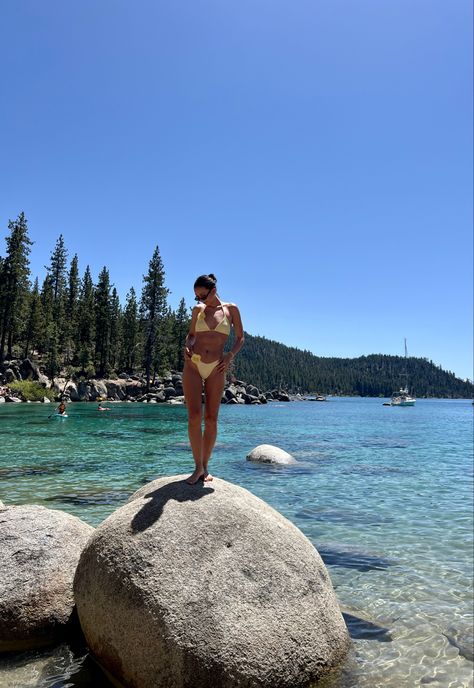 tahoe california summer lake Tahoe Instagram Pictures, Lake Tahoe Pictures, Lake Tahoe Instagram Pictures, Lake Tahoe Summer Outfits, Lake Tahoe Outfits, Lake Tahoe Aesthetic, Tahoe Aesthetic, Lake Tahoe Camping, Lake Tahoe Beach