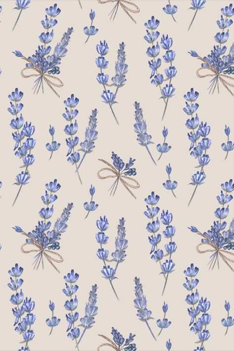 Lavender Bouquets, Background Cute, Flowers Painted, Pretty Phone Wallpaper, Theme Background, Beige Wallpaper, Spring Wallpaper, Aesthetic Pastel Wallpaper, Iphone Background Wallpaper