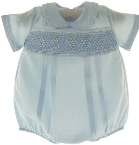 Baby Boys Newborn Blue Smocked Bubble Take Home Outfit Bubble Outfit, Traditional Baby Clothes, Newborn Hospital Outfits, Bubble Clothes, Newborn Baby Boys, Newborn Boy Clothes, Baby Boy Clothes Newborn, Layette Set