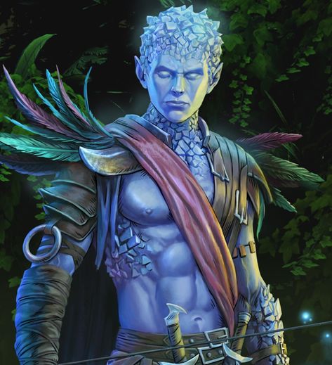 Ice Genasi Dnd, Earth Genasi Character Art, Dnd Earth Genasi Male, Earth Genasi Male, Earth Genasi, Cool Monsters, Fantasy Races, Dungeons And Dragons Characters, Fantasy Male