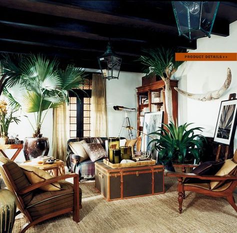 Ralph Lauren Home Living Room, British Colonial Bedroom, British Colonial Interiors, Tropical British Colonial, Colonial Bedroom, British Colonial Decor, Colonial Interior, Colonial Design, British Colonial Style