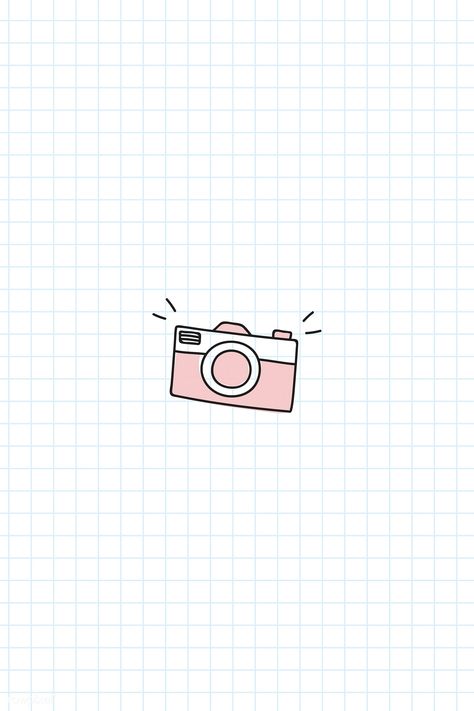 Hand drawn camera on white grid paper background vector | free image by rawpixel.com / marinemynt Doodle Art On Photos, Photo Camera Drawing, Cute Camera Drawing, Camera Doodle Art, Drawing Of Camera, Cute Camera Icon, Grid Paper Background, White Grid Paper, Drawn Camera