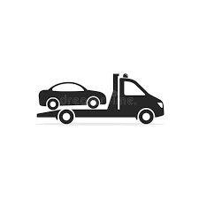 Tow Truck Icon, Towing Truck Van with Car Sign. Vector Isolated Flat Illustration Stock Vector - Illustration of evacuator, isolated: 185039691 Car Icon, Truck Icon, Hummer Cars, Car Icons, Van Car, Car Signs, Lino Cut, Branding Ideas, Tow Truck