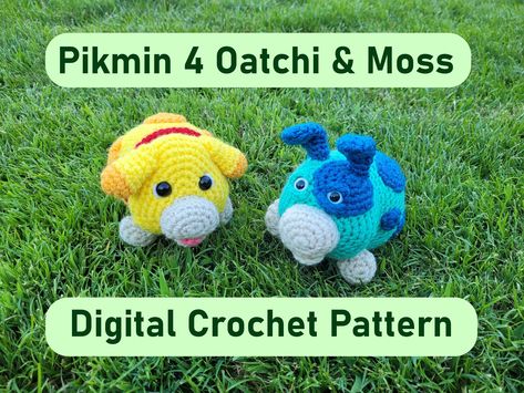 Moss Crochet, Pikmin 4, Crochet Projects, Crochet Pattern, Sweden, Crochet Patterns, United States, Ships, Crochet