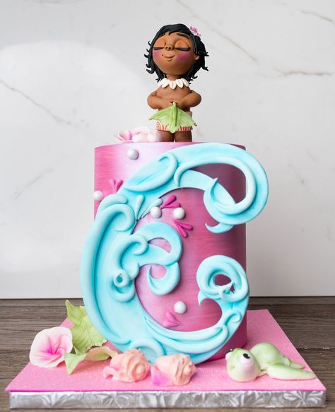 Cake With Edible Image, Moana Cake, Sculpted Cakes, 2 Birthday, Edible Images, Cake Servings, Party Cake, Cakes And More, Moana