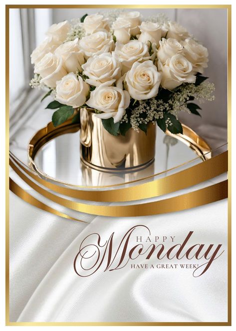 Happy Monday🌷 How you're doing well 🌷 Have a Great Week 🌷#happymondayyall #greetingcards #mondayvibes ##inspiration Person With Flowers, Monday Morning Greetings, Happy Monday Images, Monday Greetings, Happy Monday Quotes, Happy Monday Morning, Happy Mondays, Send Flowers Online, Good Morning Happy Monday