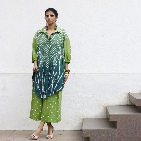 Thank you for the love you have shown this co-ord experiment of ours.. SOLD OUT Street Style India, Ombre Green, Coord Set, Green Ombre, Co Ord Set, Back In Stock, Co Ord, Indian Wear, Free Size