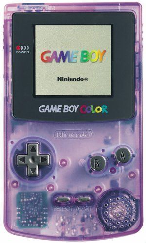 *:･ﾟ✧ Nintendo GameBoy Color - Light Purple Console ✧･ﾟ:*  I'm pretty sure that this is the color my son had. Jesse Baez, Gameboy Wallpaper, Nintendo Handheld, Iphone Purple, Purple Games, Gameboy Color, Retro Games, Retro Video Games, Game System