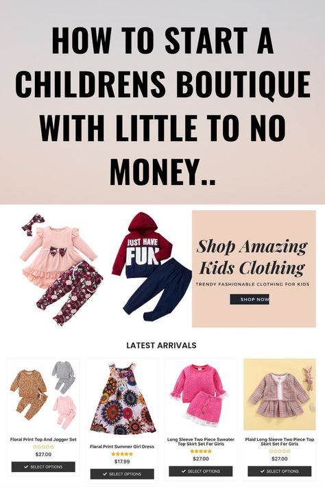 Kids Boutique Ideas, Starting An Online Boutique, Wholesale Boutique Clothing, Childrens Shop, Wholesale Clothing Suppliers, Childrens Clothing Stores, Boutique Wholesale, Childrens Clothing Boutique, Kids Line