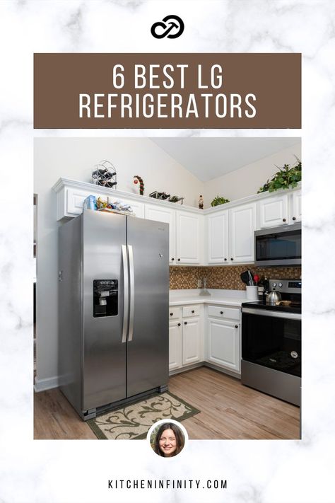 When you’re investing in appliances you use daily, like a refrigerator, you’ll want to choose a model from a reputable brand. LG refrigerators are some of top refrigerator brands in the business, and their models boast a variety of unique features that make them stand out from the competition. Lg Kitchen Appliances, Fridge Lg, Refrigerator Brands, Fridge French Door, Best Refrigerator, Counter Depth Refrigerator, Refrigerator Lg, Side By Side Refrigerator, Bedroom Cabinets