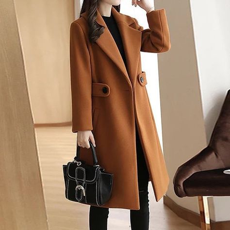 Long Coat Design, Cashmere Coat Women, Cashmere Outfits, Long Overcoat, Types Of Coats, Maxi Dresses Fall, Belt Fashion, Wool Coats, Outwear Jackets