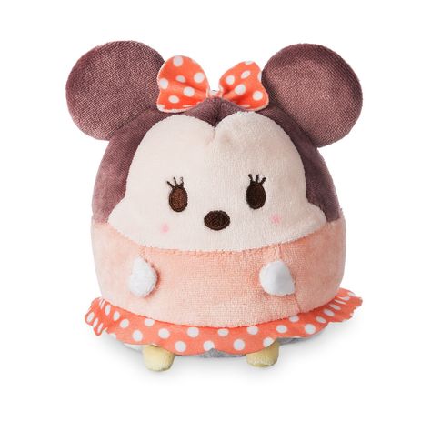 Ufufy Minnie size small. Squash Mallows, Disney Ufufy, Squish Mellow, Cute Squishies, Disney Shopping, Baby Teddy, Plush Collection, Felt Bows, Cute Plushies