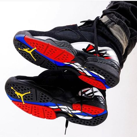 Air Jordan 8 Retro OG "Playoffs" (2023) now available online Air Jordan 8 Retro, New Sneaker Releases, Air Jordan 8, Jordan 8, Sneaker Release, New Sneakers, Jordan Retro, Graphic Poster, Air Jordan