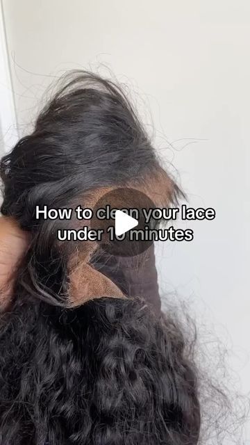 Glueless Lace Wigs| 100% Human Hair | Don’t try to remove glue from your lace wig before soaking in hot water. | Instagram How To Clean Lace Front Wig, How To Remove Glue From Lace Wig, Reinstall Old Lace Wig, Lace Front Glue, Lacefront Wig, How To Remove Glue, Lace Wig, Lace Frontal, 100 Human Hair