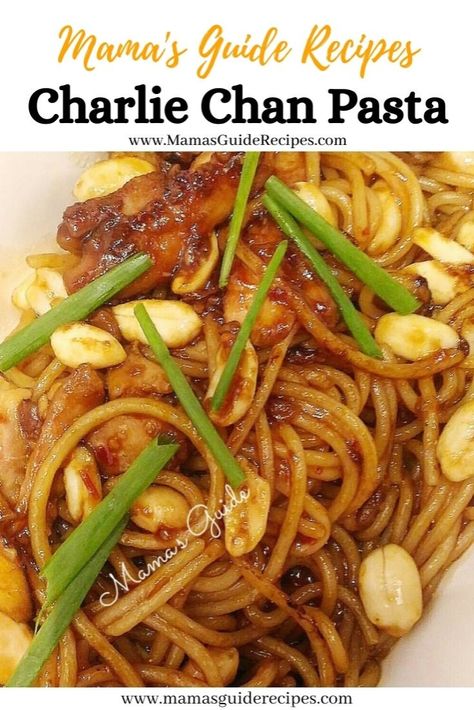 Charlie Chan Pasta Recipe, Chicken Recipes Pinoy, Siomai Recipe, Mojo Potatoes, Chicken Tocino, Alfredo Bake, Charlie Chan, Asian Dessert, Pasta Noodle Recipe