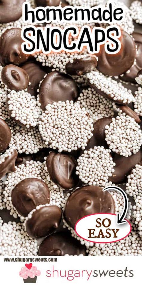 Chocolate Candies Aesthetic, Milk Chocolate Candy Recipes, Homemade Nonpareils, How To Make Chocolate Candy, Easy Chocolate Candy Recipes, Nonpareils Recipe, Pecan Praline Candy Recipe, Christmas Snacks Ideas, Chocolate Nonpareils