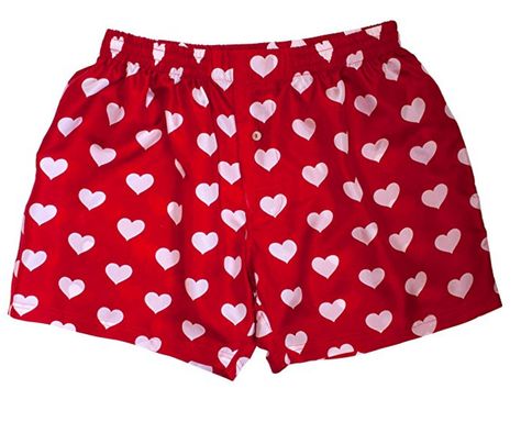 Red Silk Heart Boxers Heart Boxers, Boxer For Men, Mens Valentines Gifts, Mens Boxer Shorts, Mens Boxers, Valentine Special, Online Mens Clothing, Red Silk, White Heart